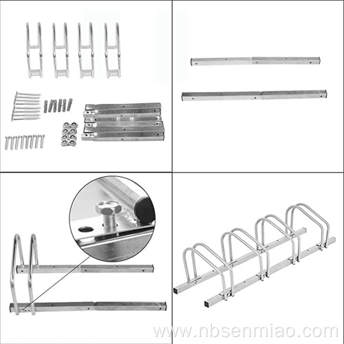 4Bicycles Floor Parking Adjustable Bike Rack Parking Garage